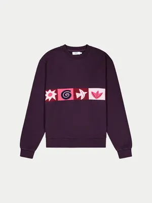 Olow Sweater Icono Prune