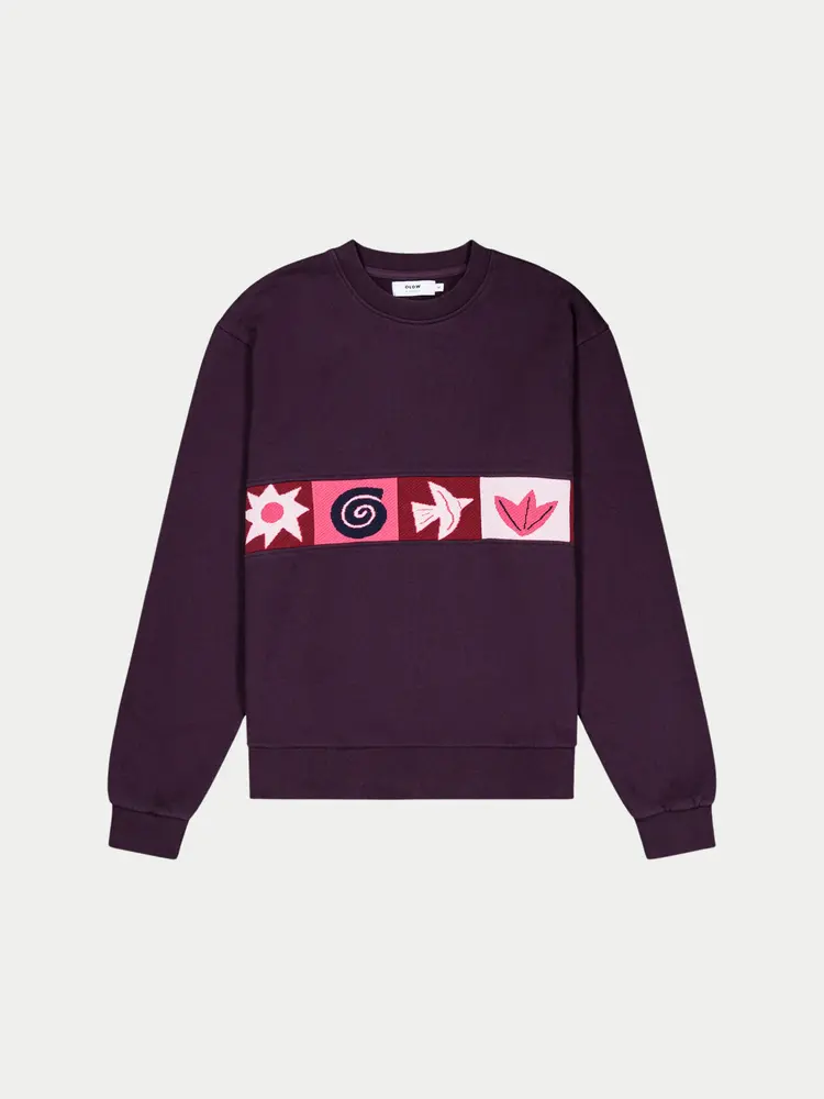 Olow Sweater Icono Prune