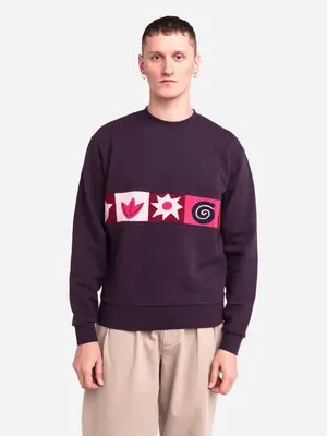 Olow Sweater Icono Prune
