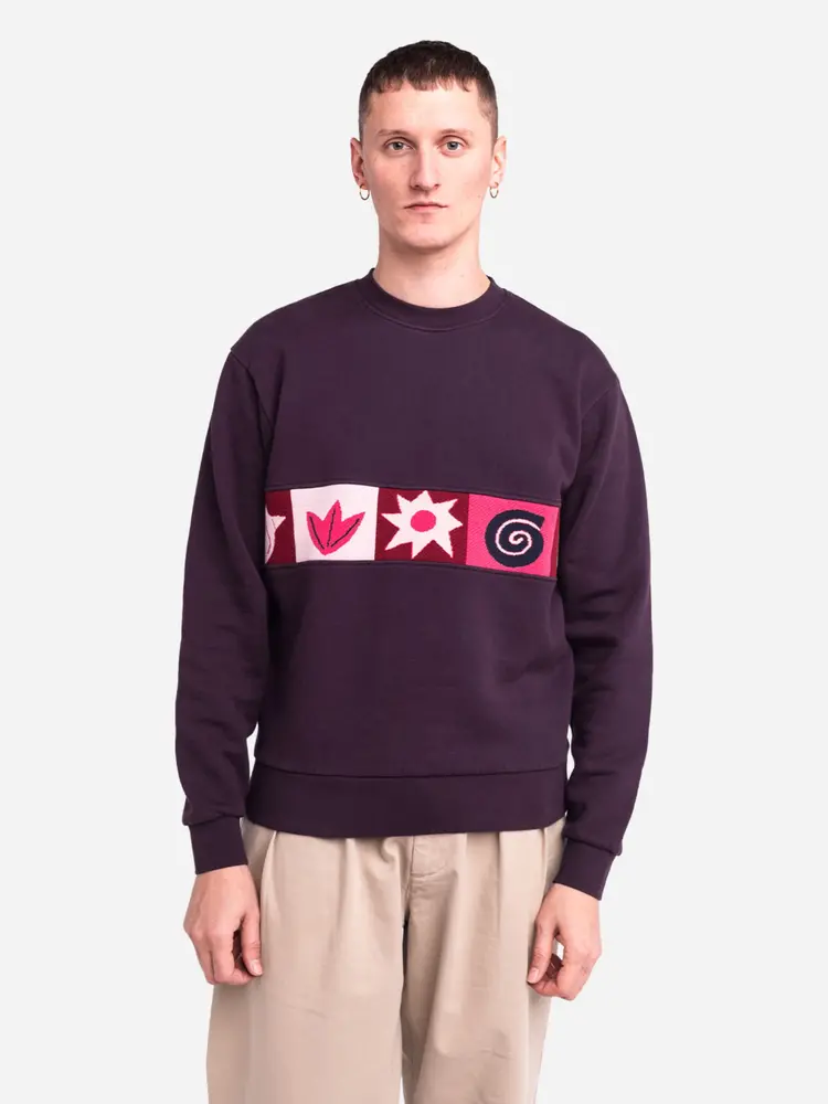 Olow Sweater Icono Prune