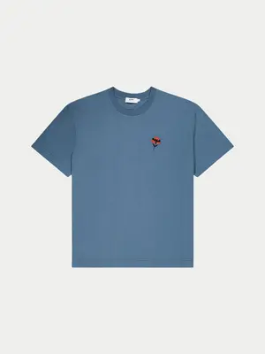 Olow T-shirt Briere Steel Blue
