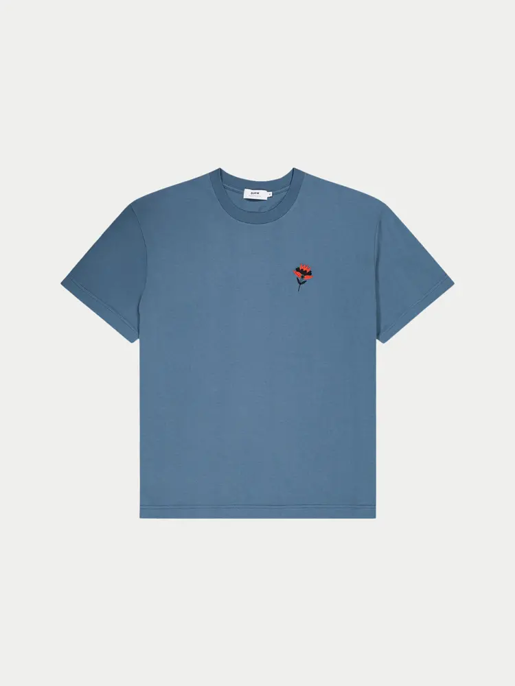 Olow T-shirt Briere Steel Blue