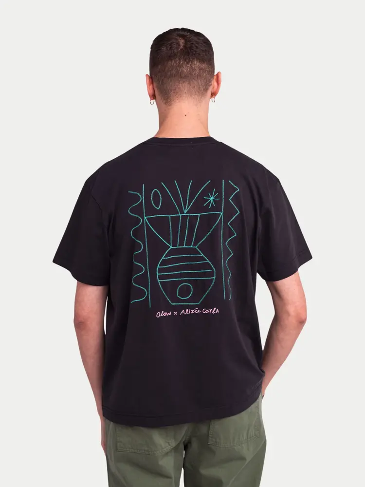 Olow T-shirt Meridional Carbon Black
