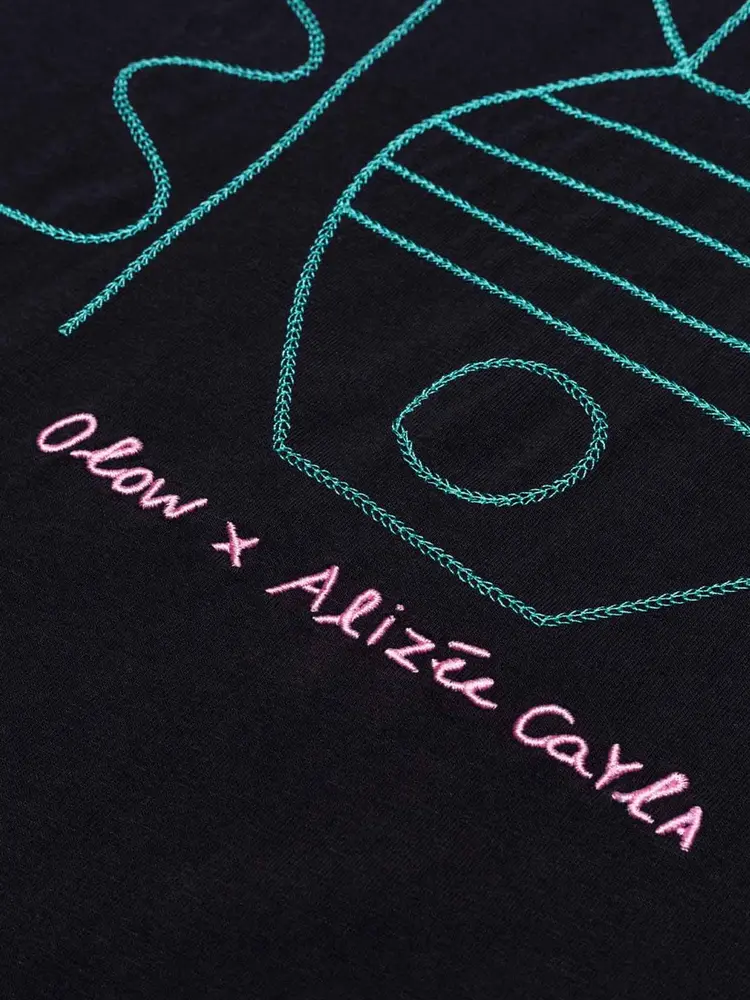 Olow T-shirt Meridional Carbon Black