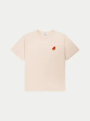 Olow T-shirt Oisel Cream