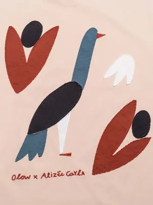 Olow T-shirt Oisel Cream