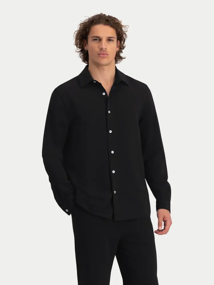 Law Of The Sea Noah Technical Shirt Black