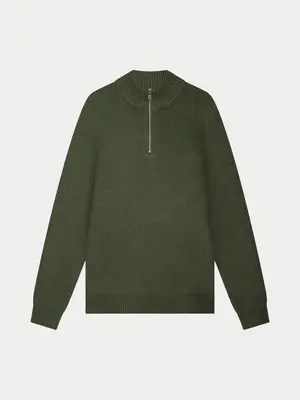 Law Of The Sea Lamar Half Zip Tea Leaf
