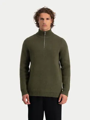 Law Of The Sea Lamar Half Zip Tea Leaf