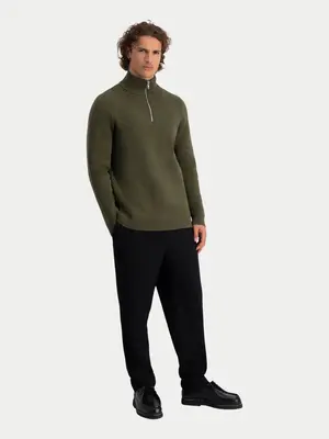 Law Of The Sea Lamar Half Zip Tea Leaf