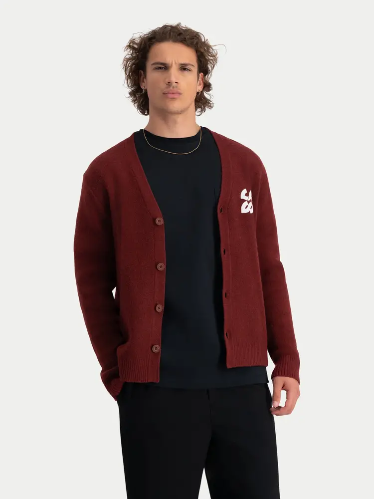 Law Of The Sea Monty Knitted Cardigan Sable