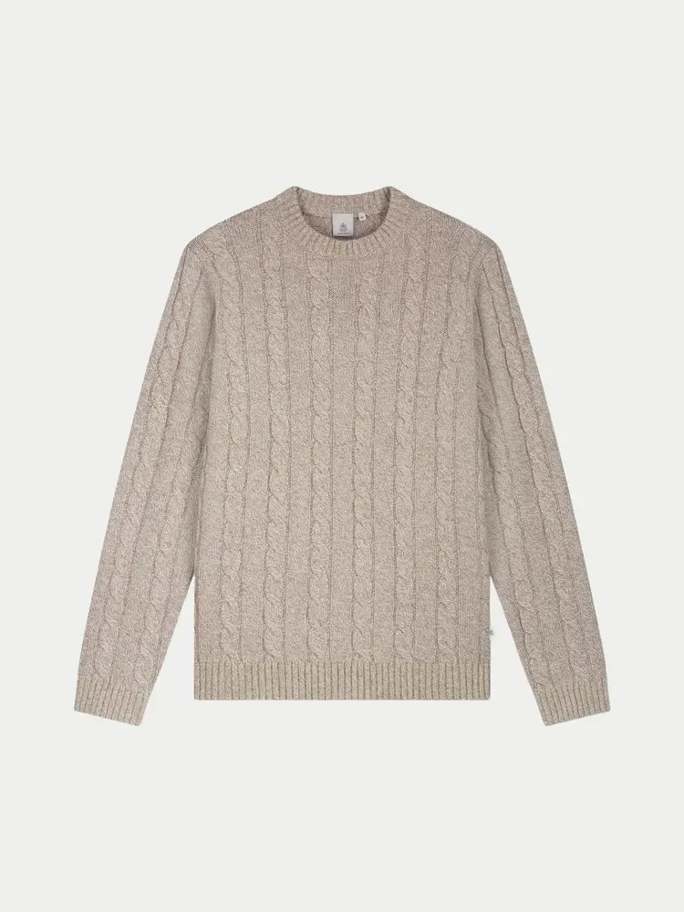 Law Of The Sea Kiara Cable Knitwear Aluminium