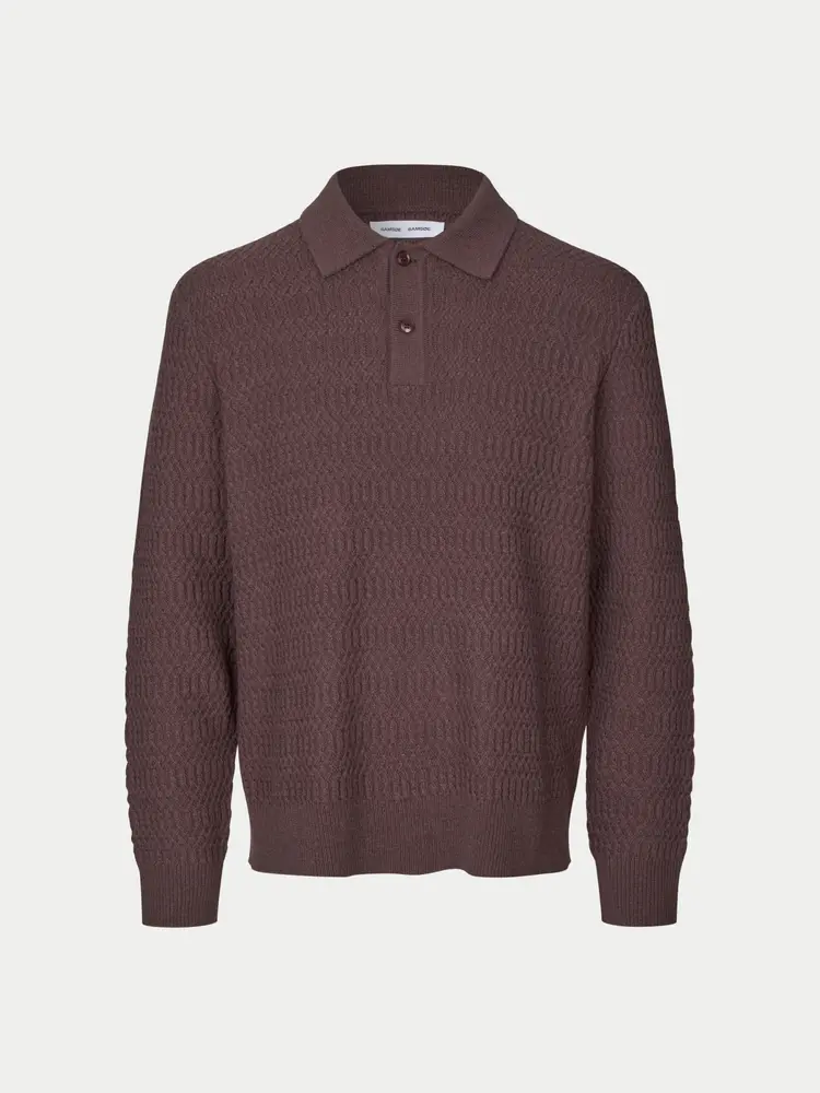 Samsøe Samsøe Sacaiden Polo Raisin