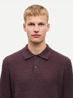 Samsøe Samsøe Sacaiden Polo Raisin