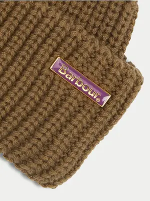 Barbour Mosley Beanie Light Sage