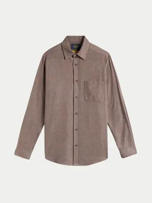 Portuguese Flannel Espiga Brown