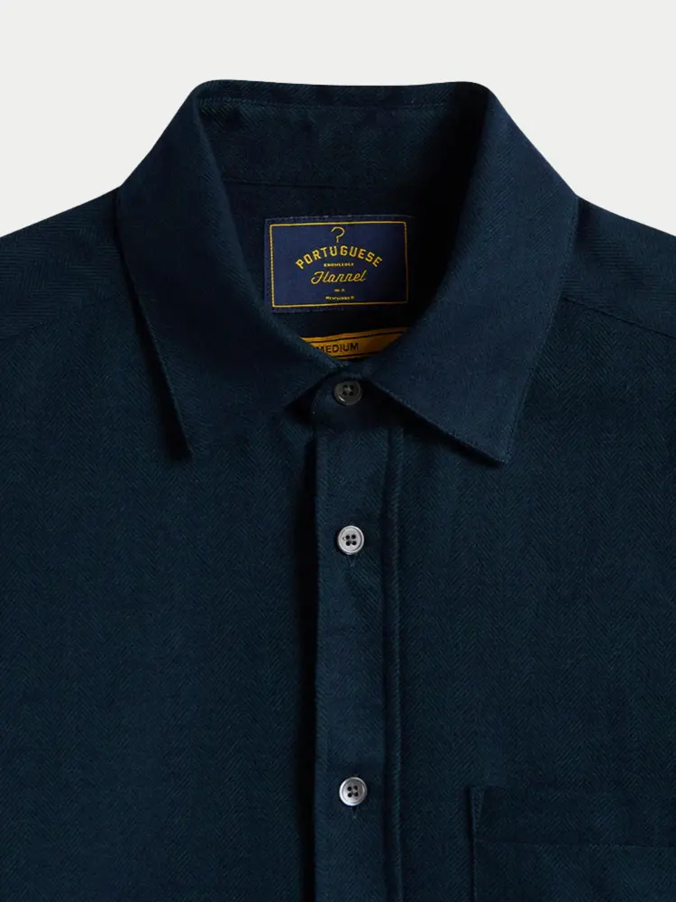 Portuguese Flannel Espiga Green