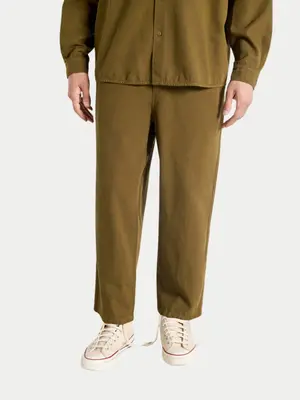 American Vintage Lycaz Pants Military Green