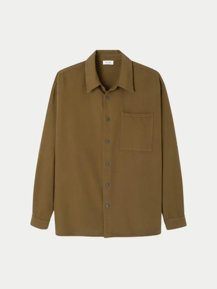 American Vintage Lycaz Shirt Military Green