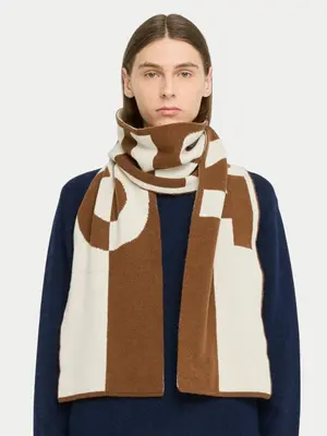 Castart Ady Scarf Brown