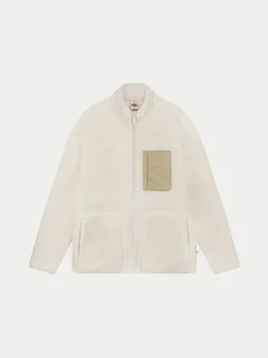 Law Of The Sea X Poederbaas Rhea Sherpa Jacket Aluminium