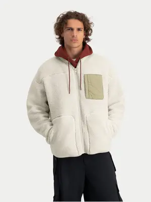 Law Of The Sea X Poederbaas Rhea Sherpa Jacket Aluminium