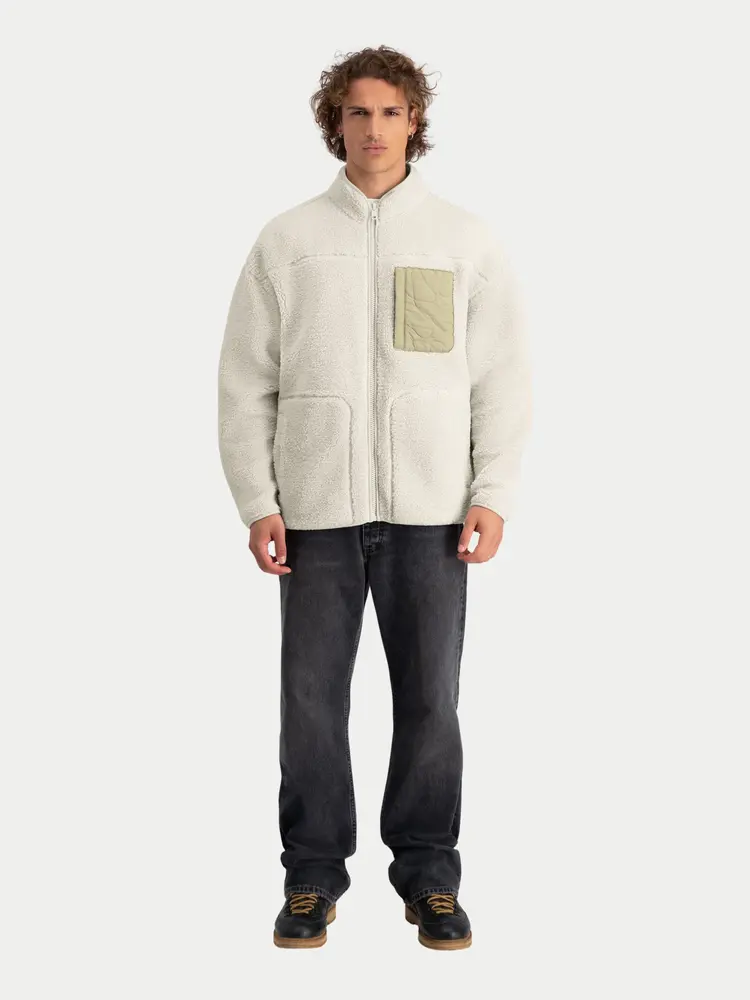 Law Of The Sea X Poederbaas Rhea Sherpa Jacket Aluminium