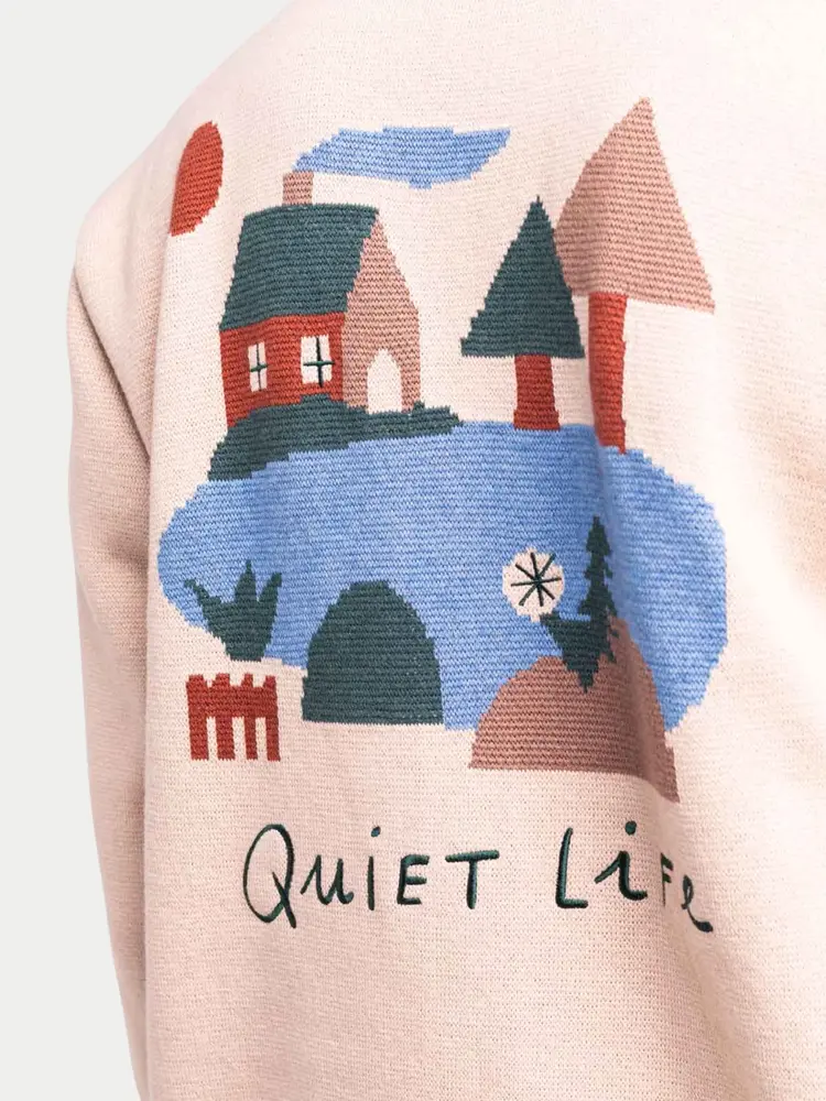 Olow Cardigan Quiet Life Beige