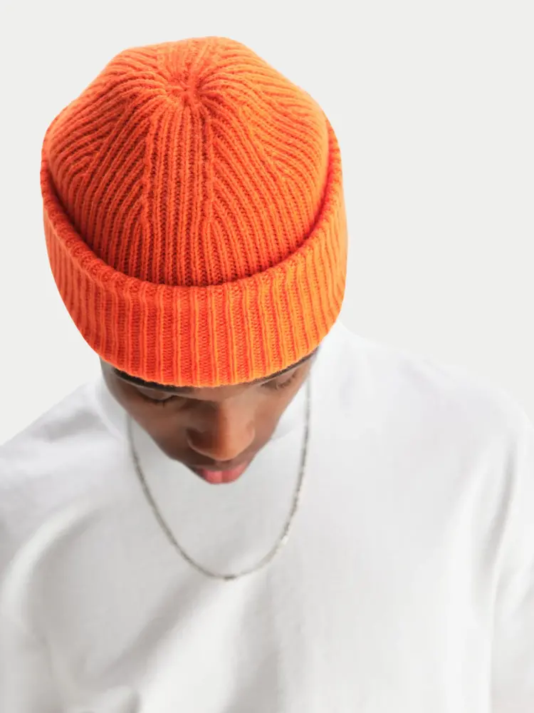 Wax London Brook Beanie Orange