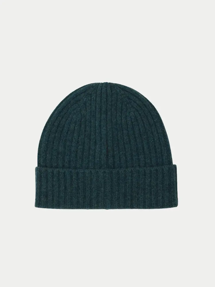 Wax London Brook Beanie Forest Green