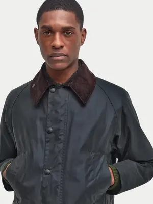 Barbour Bedale® Waxed Jacket Sage