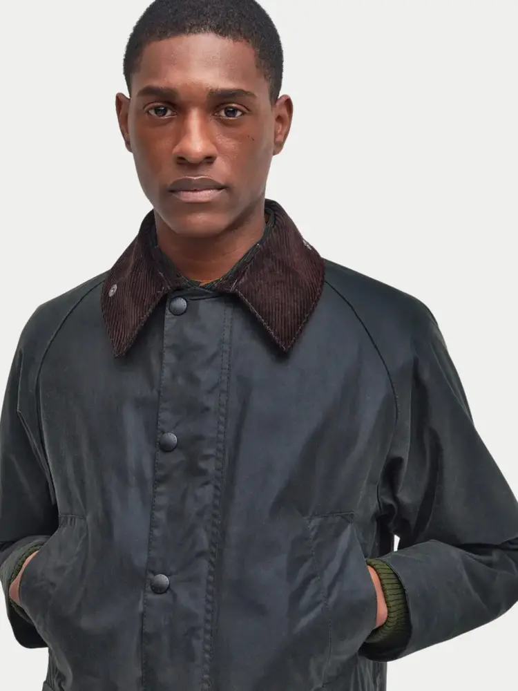 Barbour Bedale® Waxed Jacket Sage