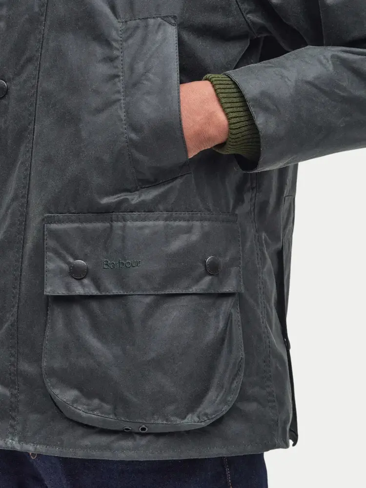 Barbour Bedale® Waxed Jacket Sage