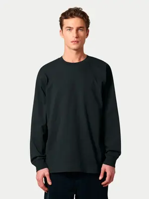 Stuen Longsleeve Shirt Black