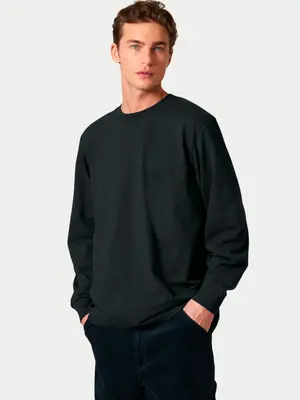 Stuen Longsleeve Shirt Black