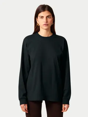 Stuen Longsleeve Shirt Black