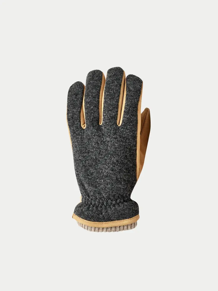 Hestra Noah Glove Charcoal & Tan