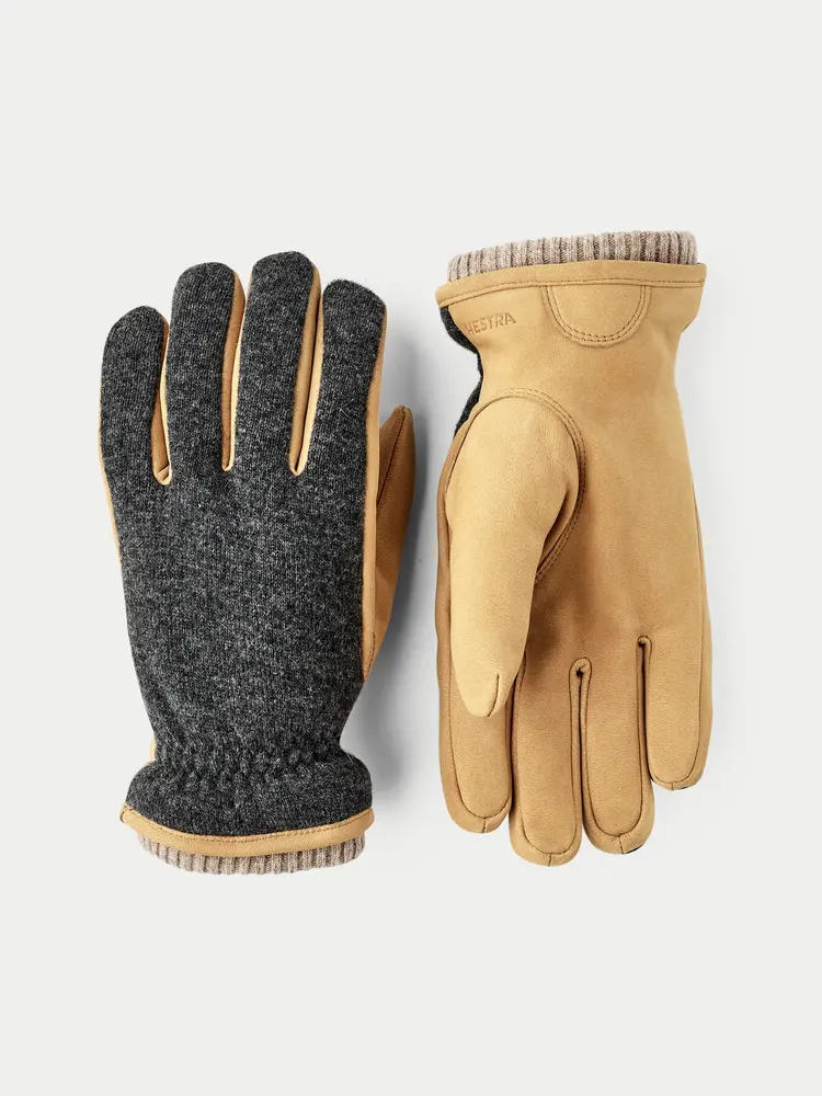 Hestra Noah Glove Charcoal & Tan