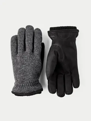Hestra Noah Glove Charcoal & Black