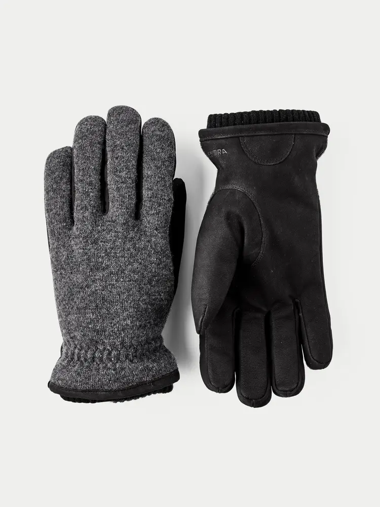 Hestra Noah Glove Charcoal & Black