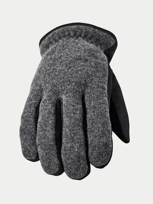 Hestra Noah Glove Charcoal & Black