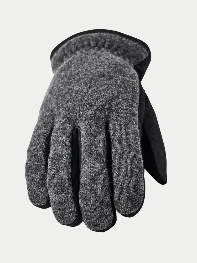 Hestra Noah Glove Charcoal & Black