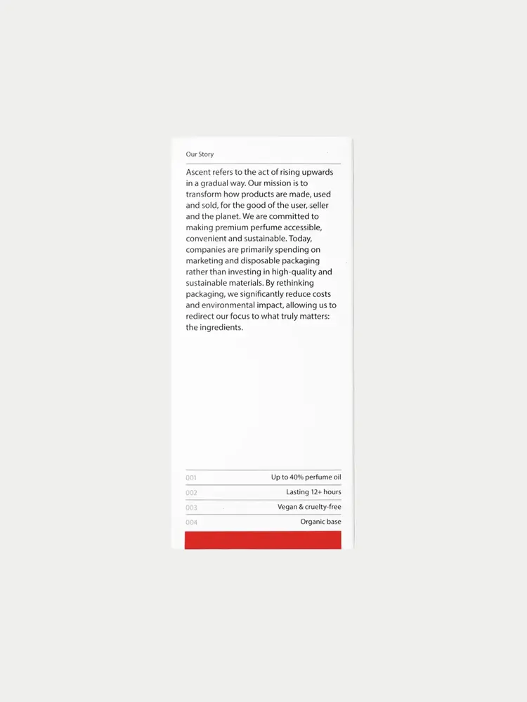 Ascent Parfum Refill Red