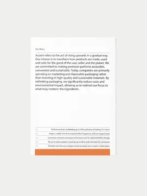 Ascent Parfum Starterpack Orange