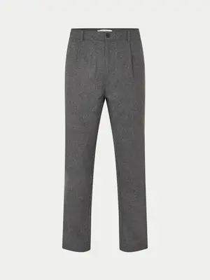 Samsøe Samsøe Sabertil Trousers Dark Grey Melange