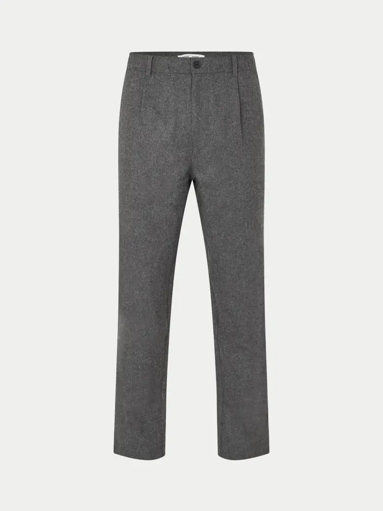 Samsøe Samsøe Sabertil Trousers Dark Grey Melange