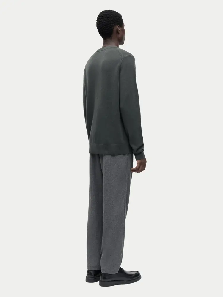 Samsøe Samsøe Sabertil Trousers Dark Grey Melange