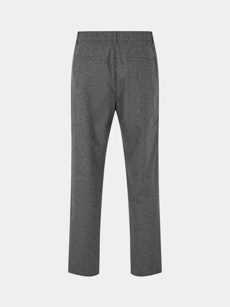 Samsøe Samsøe Sabertil Trousers Dark Grey Melange