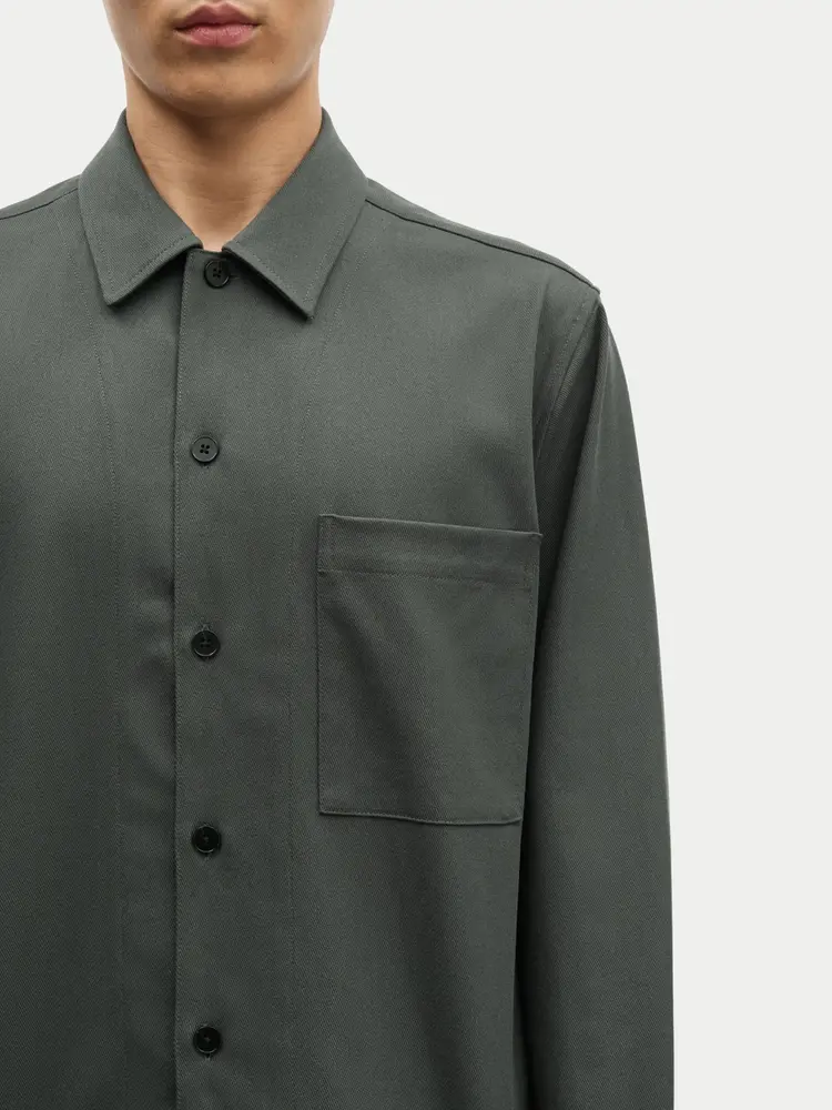 Samsøe Samsøe Sadamon GO Shirt Dark Evergreen