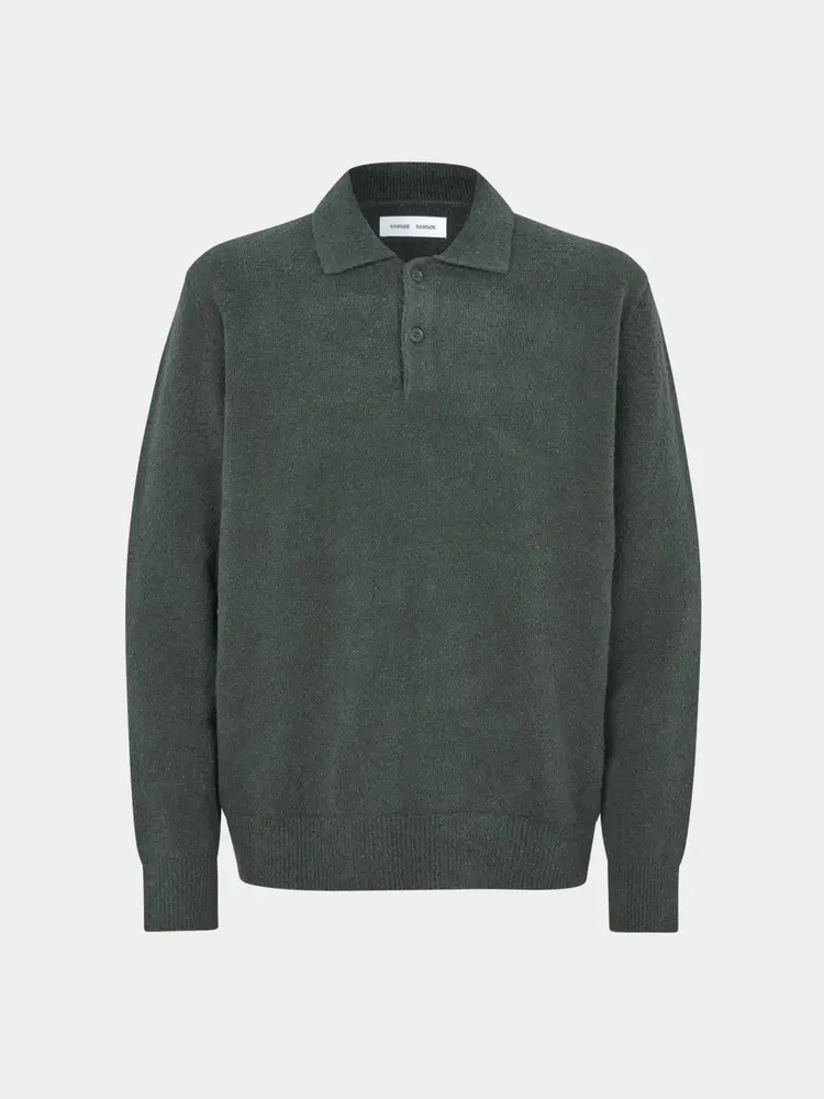 Samsøe Samsøe Sanino Polo Dark Evergreen